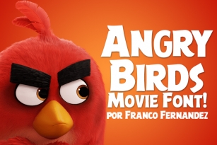 Angry Birds Movie Font Download