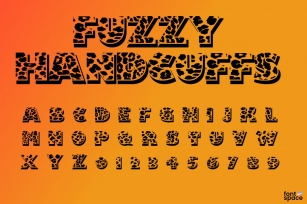 Fuzzy Handcuffs Font Download