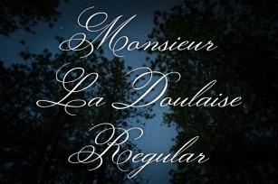 Monsieur La Doulaise Font Download