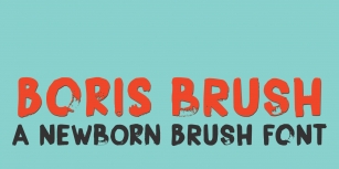 DK Boris Brush Font Download