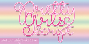 Pretty Girls Scrip Font Download