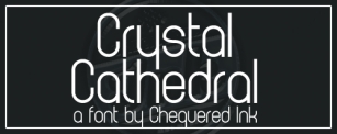 Crystal Cathedral Font Download