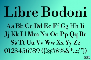 Libre Bodoni Font Download