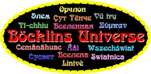 Boecklins Universe Font Download