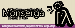 Monserga FFP Font Download