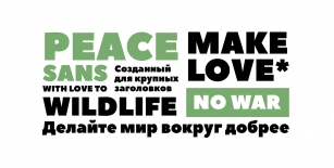 Peace Sans Font Download