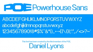 Powerhouse Sans Font Download
