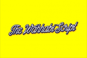 The Wahhabi Scrip Font Download