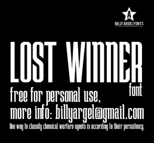 Lost Winner Font Download
