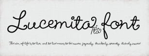 Lucemita Font Download