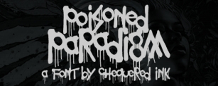 Poisoned Paradigm Font Download