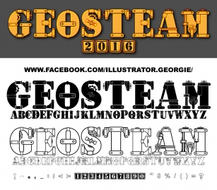 Geosteam Font Download