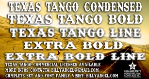 Texas Tango BOLD Font Download