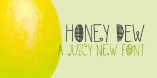 DK Honey Dew Font Download