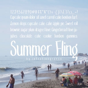 Summer Fling Medium Font Download