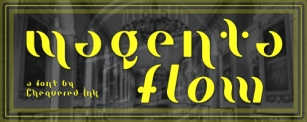 Magenta Flow Font Download