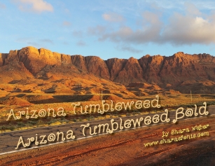 Arizona Tumbleweed Font Download