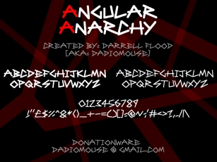 Angular Anarchy Font Download