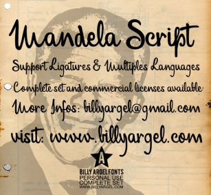 Mandela Scrip Font Download