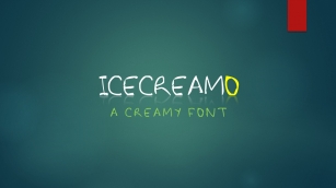 Icecream Font Download