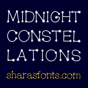 MidnightConstellations Font Download