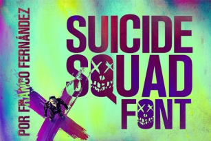 Suicide Squad Font Download
