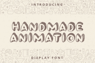Handmade Animation Font Download