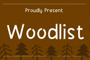 Woodlist Font Download