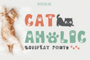 Cat-Aholic Font Download