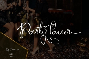 Party lover Font Download