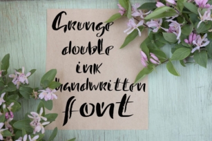 Double Ink Font Download