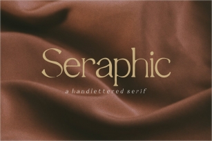 Seraphic handwritten serif font Font Download