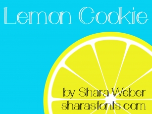 Lemon Cookie Font Download