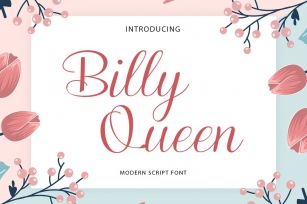 Billy Queen Font Download