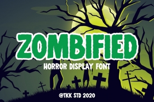 Zombified - Horror and Spooky Font Font Download