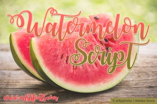 Watermelon Scrip Font Download