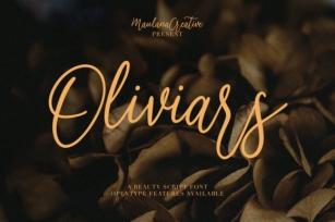 Oliviars Font Download