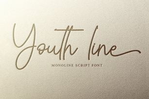 Youth Line Font Download
