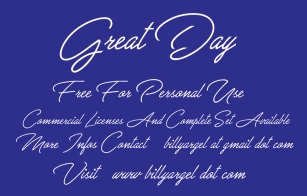 Great Day Font Download