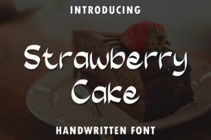Strawberry Cake Font Download