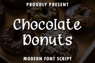 Chocolate Donuts Font Download