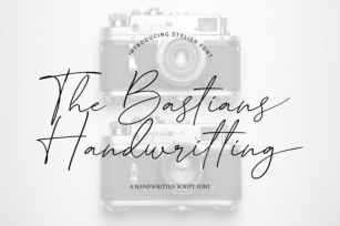 The Bastians Handwritting Font Download
