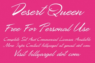Desert Quee Font Download