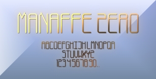 Manaffe-Zero Yunis Font Download