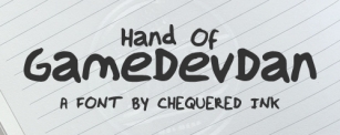Hand Of GameDevDa Font Download
