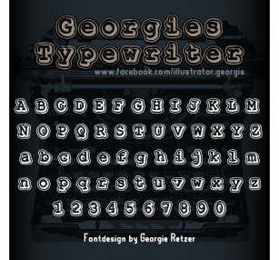 Georgies_Typewriter Font Download