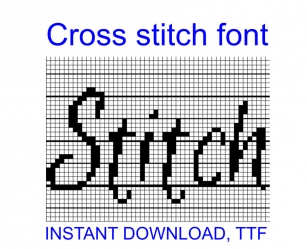 CrossStitch Font Download