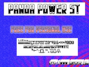 Panda Power S Font Download