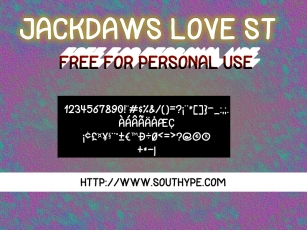 Jackdaws Love S Font Download