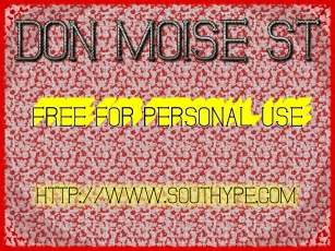 Don Moise S Font Download